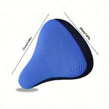 1pc Bicycle Seat Cover - Comfortable & Breathable, Suitable For Year-Round Riding, Protects Your Bike Seat, Essential Accessory For Cycling Enjoyment, Easy To Install And Use. - Multicolor - View 2