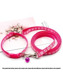 Collares reflejantes para mascotas (gatos y perros) con lazo ajustable en forma de campana, correa universal