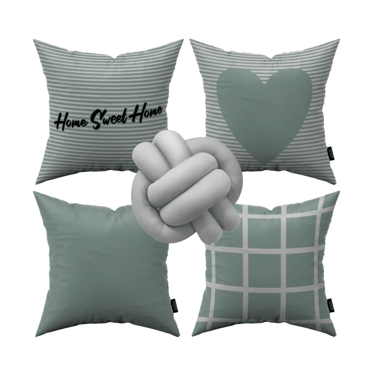 Decorative & Throw Pillows - 深灰色 - 查看 1