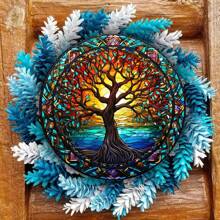 1 Cây Đời Suncatcher, Nhựa Màu Treo Cửa Sổ, Ngoài Trời & Trang Trí Nhà Cửa Cho Phòng Khách Và Sân Vườn - Nhiều màu1 - Xem 2