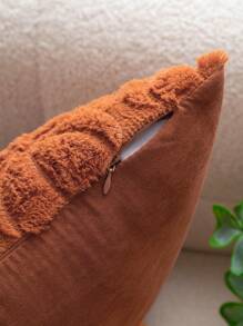 1 Stück Gebogene Kürbis Stickerei Kissenbezug ohne Kern, Geeignet für Wohnzimmer und Schlafzimmer Dekoration, Ganzjahres Dekorative Kissenabdeckung