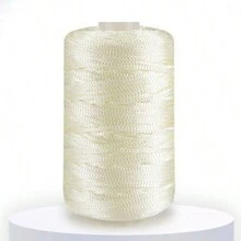 2.5MM Crochet Yarn Summer Ice Rope For Hand Crocheting Hat Fashion Light Viscose Thread - Multicolor - View 14