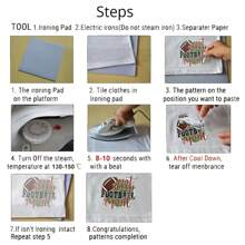 9pcs/Set Teacher Style Patch On Clothing Iron On Transfer Stickers On Clothes T-Shirts Jackets Jeans Teacher Life Heat Transfers Sticker For Clothing