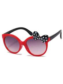 1 pieza Gafas con lazo adorables para niños, aptas para verano, juegos al aire libre, fotografía, uso diario y regalos para fiestas, adecuadas tanto para niños como para niñas - Multicolor - Ver 11