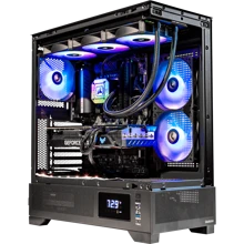 Gigatech Gaming Omega 5 Gaming PC Desktop - Intel Core Ultra 7 265K 5.5GHz 20-Core Processor, NVIDIA RTX 5070 TI GPU Graphics Card, DDR5 6000MHz, 1TB SSD, RGB, Windows 11, Wi-Fi, Mouse + Keyboard Bundle - 查看 2