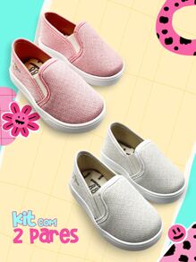 Kids Flats - 玫瑰金 - 查看 1