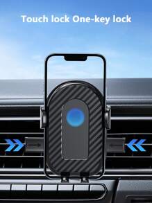 1pc New Car Mobile Phone Stand Dashboard Suction Cup Type Car Truck Navigation Stand - Black - View 4