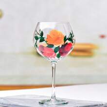 Hand-Painted Glass Wine Glass, Colorful Goblet For Wine Tasting And Home Use - 640ml/21.64oz - View 10