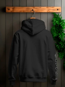 Men Hoodies - 黑色 - 查看 2