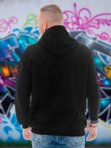 Men Hoodies - 黑色 - 查看 4