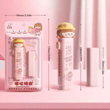 2pcs Kawaii Koala Push-Pull Rubber Erasers, Traceless & Crumb-Free Cartoon Eraser,Back To School - Leave No Trace Eraser - View 8