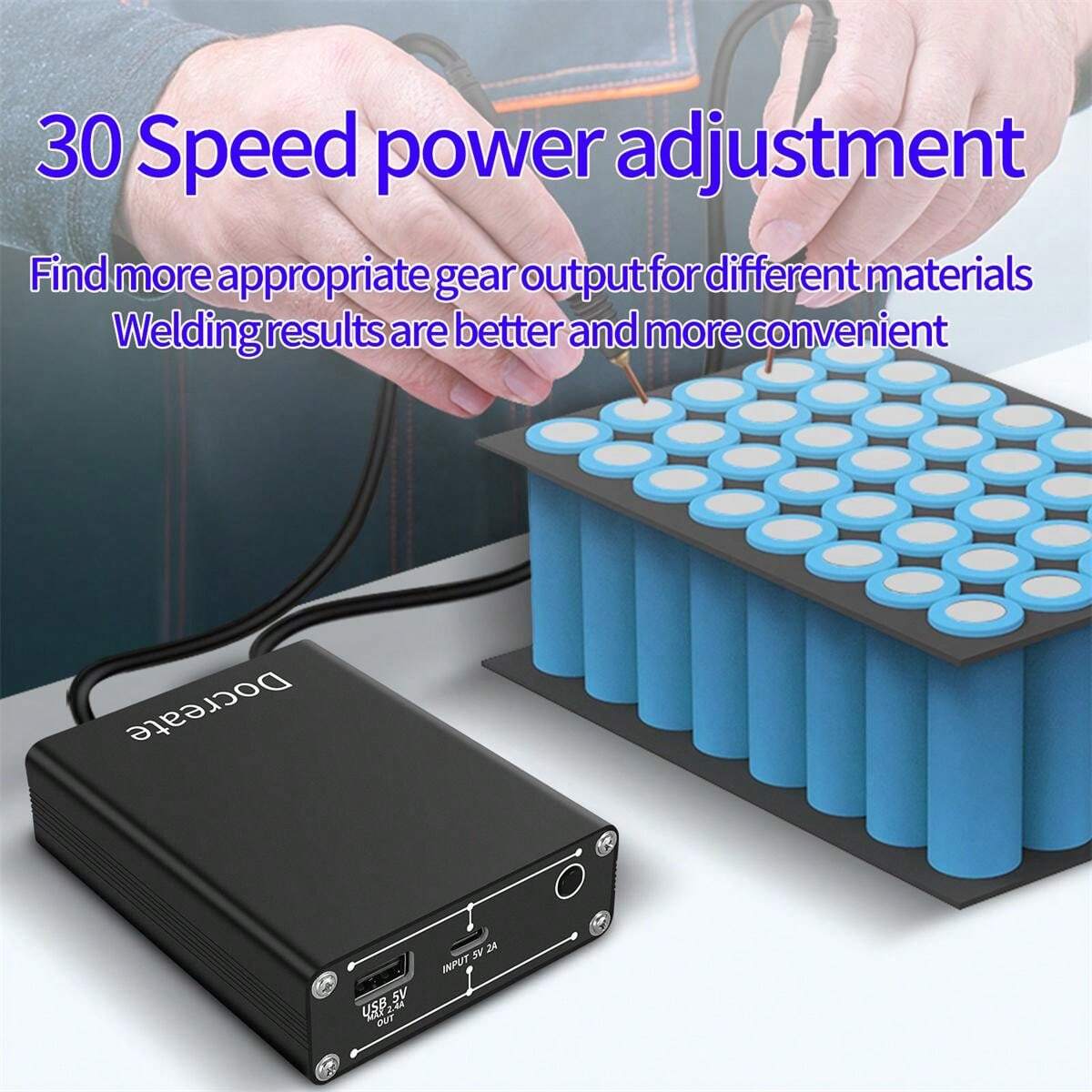 SEESII Soudeur Par Points: Soudeuse Par Points Avec Batterie