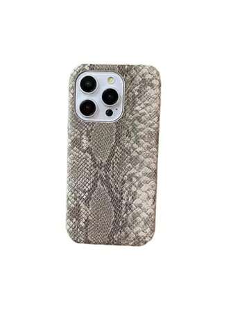 New High-Quality Full Coverage PU Leather Snake Skin Personalized Anti-Drop Card Holder Phone Case Suitable For IPhone 11/12/13/14/15/16/17 Pro Max