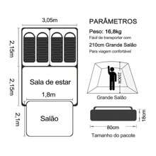 Camping Tents - màu xanh lá - Xem 3