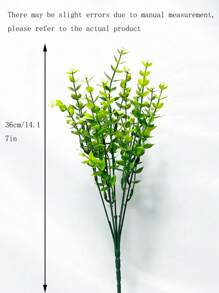 2 Stems High-Quality Artificial Gypsophila (Including Plastic Hydroponic Vase) For Indoor Decoration, Wedding Parties, Festival Celebrations, And Love Confessions - Multicolor - View 8