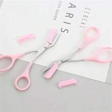 Augenbrauen Trimmer Make-up Werkzeuge Edelstahl Augenbrauen Schere mit Kamm Haarentfernung Rasierer Augenbrauen Formung Make-up Werkzeuge