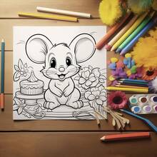 KETINAU 1入組完美上色和素描簿 - 高品質紙張上的減壓、正念和創造力，是假日和生日派對的完美禮物 - 均碼 - 查看 8