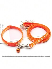 Collares reflejantes para mascotas (gatos y perros) con lazo ajustable en forma de campana, correa universal