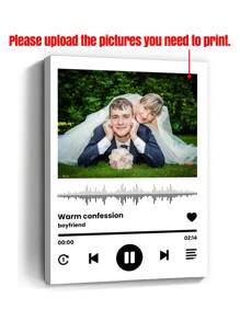 1 Tranh Poster Âm nhạc Cá nhân hóa - Quà Giáng Sinh - Tranh Poster Bài hát trên vải canvas tùy chỉnh - Quà tặng cho nam - Quà tặng cho nữ - Tranh Poster Âm nhạc trên vải canvas - Bìa Album (Có khung), Khung tùy chọn, Tranh treo tường tùy chỉnh, Tạo không khí ấm áp, Lịch ngày lễ, Trang trí nhà cửa phòng khách - Nhiều màu - Xem 6