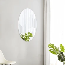 Acrylic Mirror Self-Adhesive Flexible Mirror For Bedroom And Bathroom Wall, Acrylic Soft Mirror - Silver - View 4