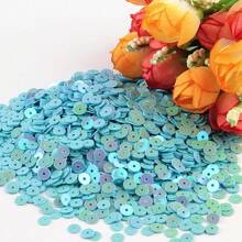 20g Paillettes Sequin 4mm AB & Silver Base Mix Colors Pvc Round Sequins Loose Sequins Paillettes Glitter For Jewelry Making Diy Sewing Craft