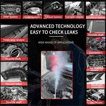 Kumore KMC01 Smoke Leak Detector Evap Diagnostic Leak Test Smoke Machine For Car - 黑紅色 - 查看 8