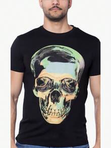 Spring + Mercer Men's Tie Dye Skull T-Shirts