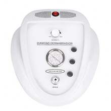 Dispositivo de microdermoabrasión 3 en 1, dispositivo de rejuvenecimiento de la piel con microdermoabrasión de diamante para uso doméstico, facial, equipo de salón de belleza - Blanco - Ver 6