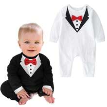 Young Boys Suits - Black - View 4