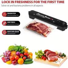 Kitchen Plastic Sealer & Sealing Machine - Black - View 5