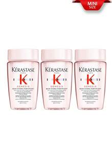 Kérastase Kashi [迷你装] 保湿强韧洗发水，80毫升*3/240毫升。温和强韧洗发水，适合中性至油性、脆弱易断发质。防止断裂，滋养秀发 | 无硅 | 适合细软或油性发质 [随机包装（2种款式）] - 80ml*3/240ml - 查看 9