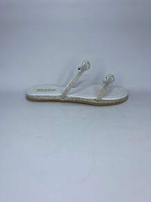 Women Flat Sandals - 白色 - 查看 2