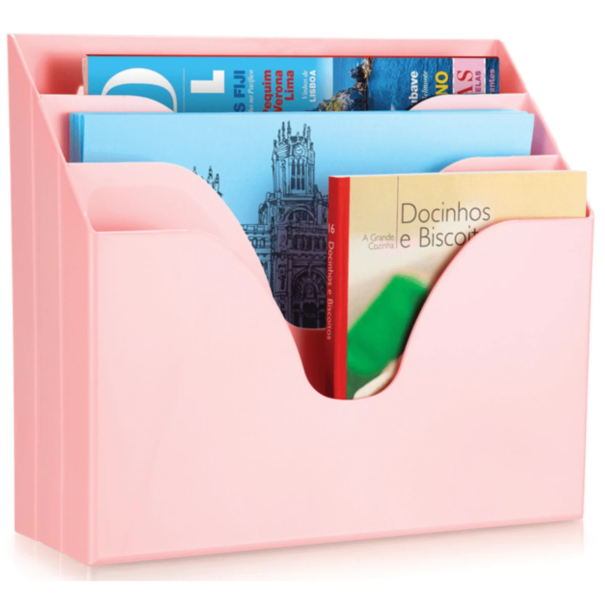 File Trays - Baby Pink - View 1