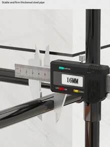 Estante de almacenamiento 3 NIVEL para el baño de pie para el piso del inodoro, estante sobre el inodoro, organizador de almacenamiento de soporte de baño, color blanco,decoraciones de Halloween, disfraces de Halloween, decoración de otoño, decoración de festivales - Beis - Ver 4