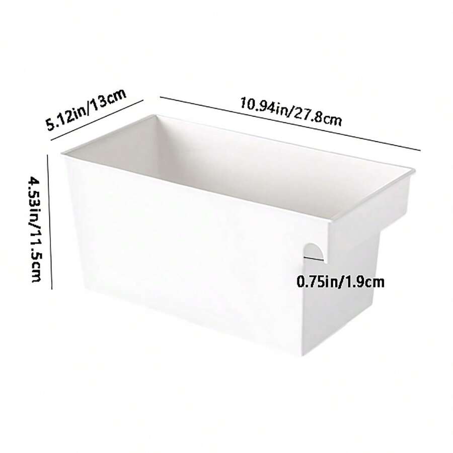 4pcs Storage Box, Drawer Translucent Freezer Crisper Box, Fruit And