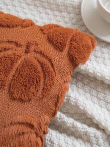 1 Stück Gebogene Kürbis Stickerei Kissenbezug ohne Kern, Geeignet für Wohnzimmer und Schlafzimmer Dekoration, Ganzjahres Dekorative Kissenabdeckung