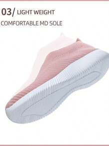 Zapatos personalidad cómodo & minimalista EVA de mujeres atlético - Negro - Ver 7