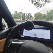 1pc Car Steering Wheel Booster Adjustable Steering Universal Booster Ball To Relieve Your Driving Pressure - Black - View 4