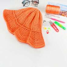 2.5MM Crochet Yarn Summer Ice Rope For Hand Crocheting Hat Fashion Light Viscose Thread - Multicolor - View 3
