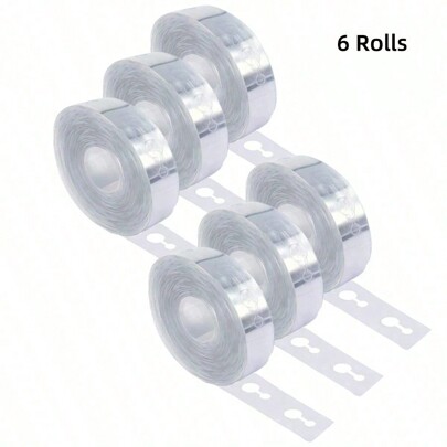 1 Roll/6 Rolls, Balloon Arch Strip Stronger Balloon Garland Strips For Decoration Balloon Tie Tapes For Balloon Arch Balloon Garland Suitable For Easter Birthday Wedding Party Graduation Season Party Supplies Balloon Accessories, Christmas