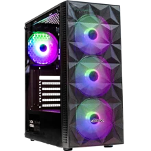 Gigatech Gaming RYZE Series Gaming PC Desktop - System: Ryzen 5 4600G, CPU Integrated Radeon GPU Graphics Card, 16GB DDR4 RGB Memory, 512GB NVMe SSD, Built-In Wi-Fi, RGB Fans, Windows 11 - 美規B型插(110-127V) - 查看 1