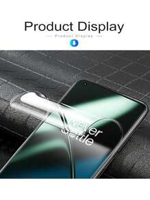 2pcs HD Hydrogel Film Screen Protector For OnePlus 12, Soft Full Coverage Gel Film For OnePlus 12R [Not Tempered Glass] - Clear - View 7
