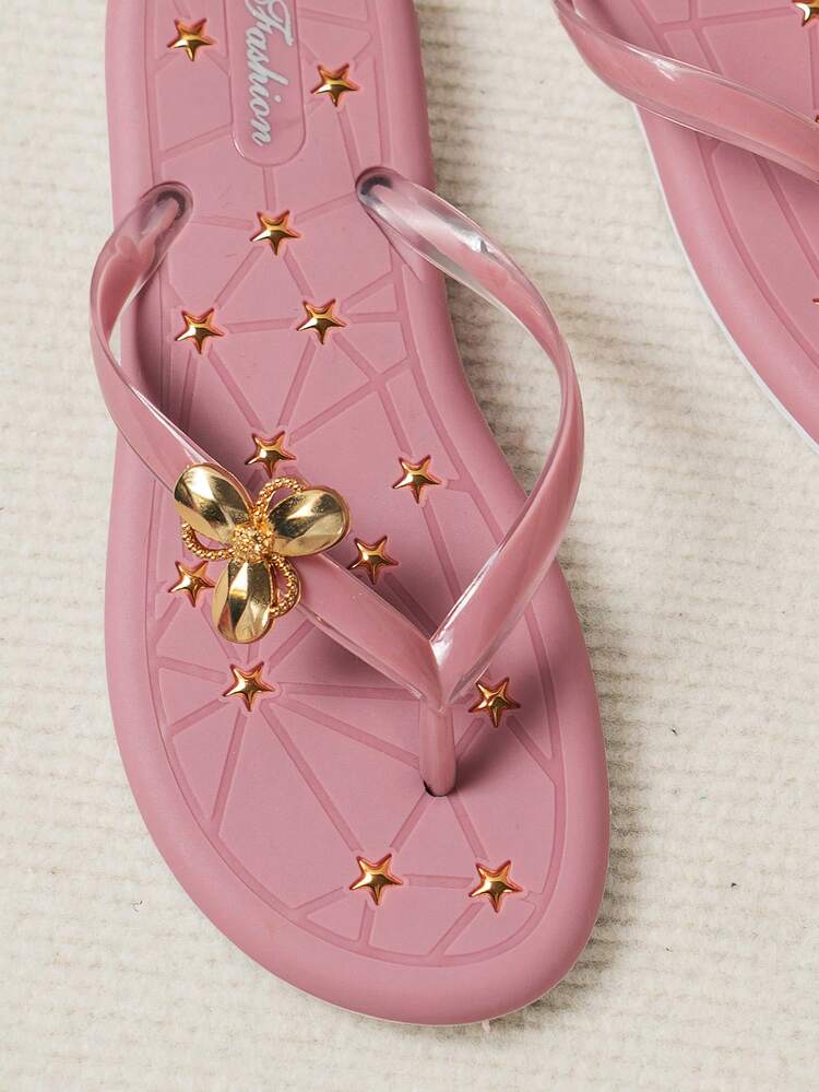 Zapatillas pequeñas y elegantes de tacón alto para mujeres simples y de moda - Rosa - Añade 7