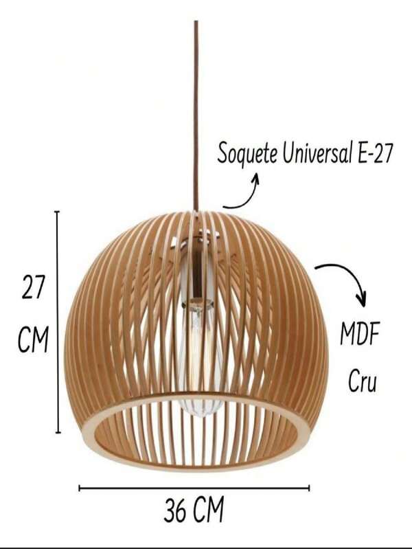 Lustre Pendente Iluminaria De Teto Florença Decoração Sala Jantar Quarto Cozinha Area Gourmet