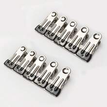 2,16 Zoll schwere Metall-Wäscheklammern 10/20/30 Packungen, Wäscheklammern für Fototrocknen, Wäscheleine, Wäsche, Socken, Beutel-Clips für Lebensmittel, Küche, Edelstahl mit Gummi, 6 Farben, Marke: Cowdro