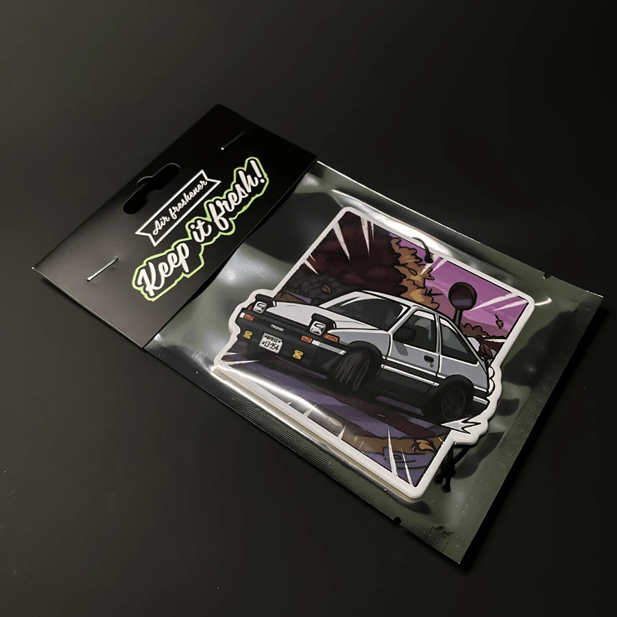JDM Car Anime AE86 Design Air Fresheners Hanging Rearview Mirror