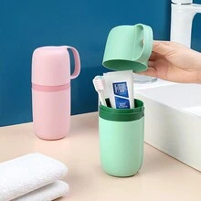 1 个洗衣粉和织物柔顺剂液体储存瓶，浴室洗发水可再填充瓶，浴室配件储存，浴室储存罐 - 彩色 - 查看 3