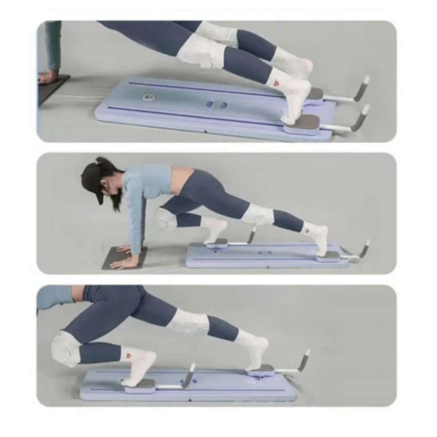 Multifunctional Abdominal Board For Home Use, Auto Rebound Ab Roller