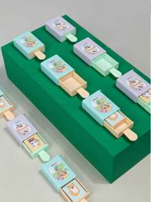 2 cục tẩy hộp ma thuật sáng tạo màu sắc ngẫu nhiên, cục tẩy hoạt hình dễ thương bán buôn không để lại nhiều cặn, sạch sẽ và trong suốt, tươi mới và đáng yêu, đầy đủ các họa tiết cá nhân hóa, đáng yêu, có thể được sử dụng để viết hàng ngày, vẽ và lau, học tập hàng ngày, ghi chú trong lớp học, bài tập viết, xóa bản nháp thiết kế, v.v. Mềm mại và dễ sử dụng, lựa chọn thoải mái, nhỏ gọn, dễ mang theo. - Nhiều màu - Xem 4