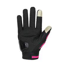 MJMOTO 女性粉色機車騎乘手套，觸控螢幕設計，夏季透氣佩戴，適用於電動車，摩托車，自行車的女騎士